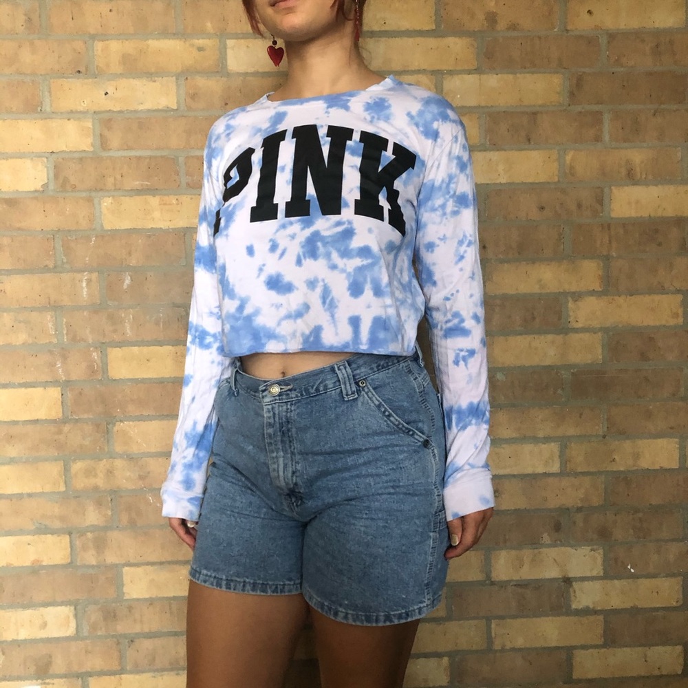 Pink crop top